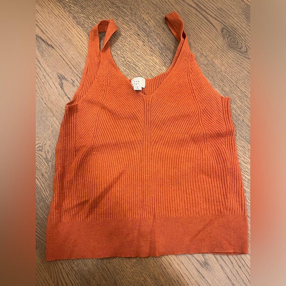 Sweater tank top